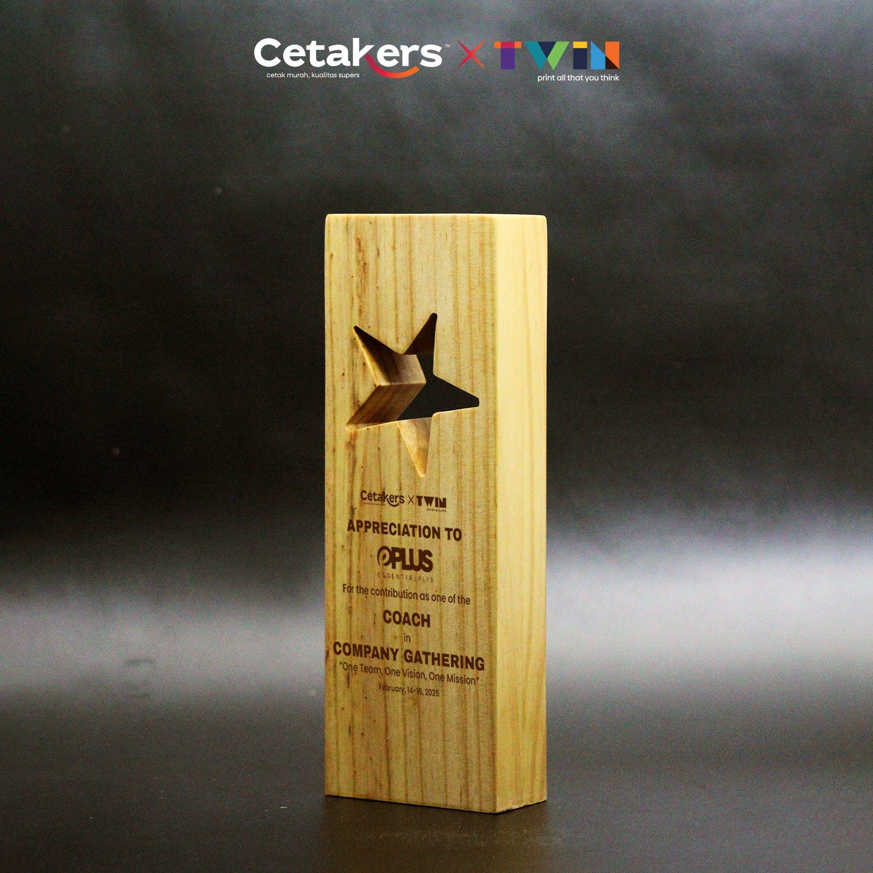 Plakat Kayu - Bintang - PK-01