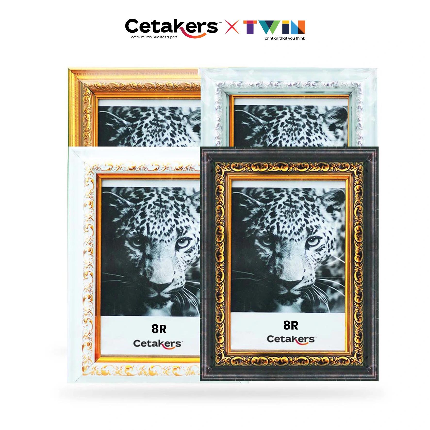 Frame Ukir 8R Kaca