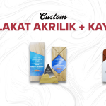 Plakat Akrilik + Kayu: Solusi Modern untuk Apresiasi Profesional