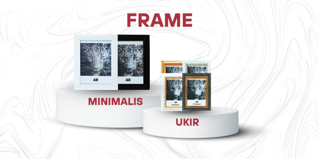 Frame Custom Ukir dan Minimalis Desain Elegan