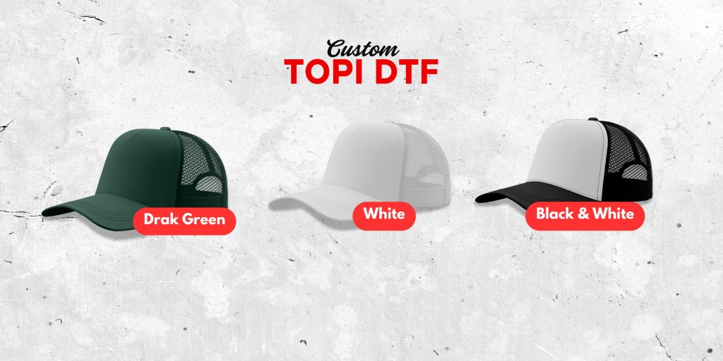 Solusi Cetak Topi Custom yang Tahan Lama & Stylish